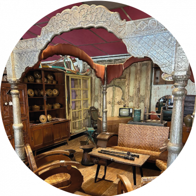 Structure de lit de Maharadjah