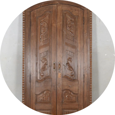 Porte double d'Aveli