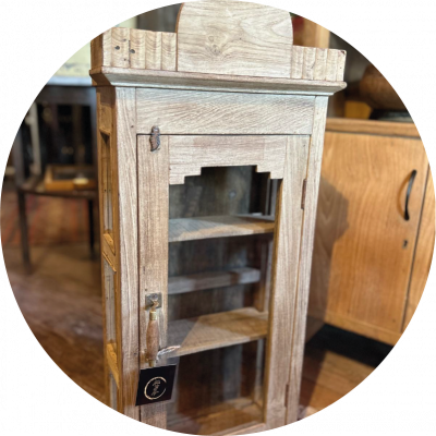 Vitrine en teck
