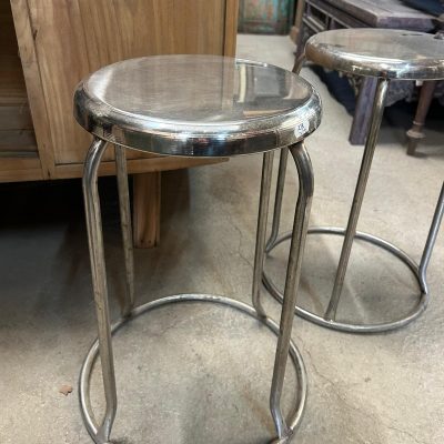 Tabouret en aluminium