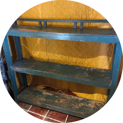 Etagère en teck Rajasthan