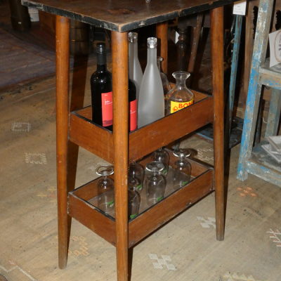 sellette en teck années 50 Java Indonésie