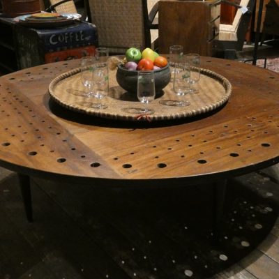 Table basse ronde