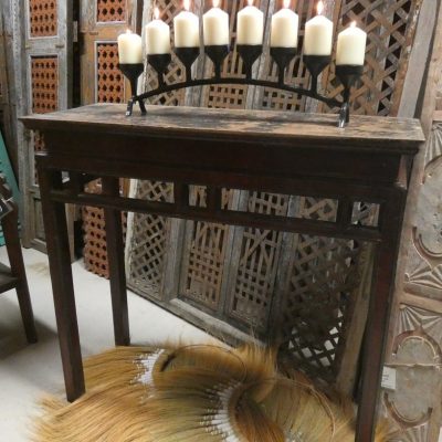 Console en teck, ancienne, Vietnam.